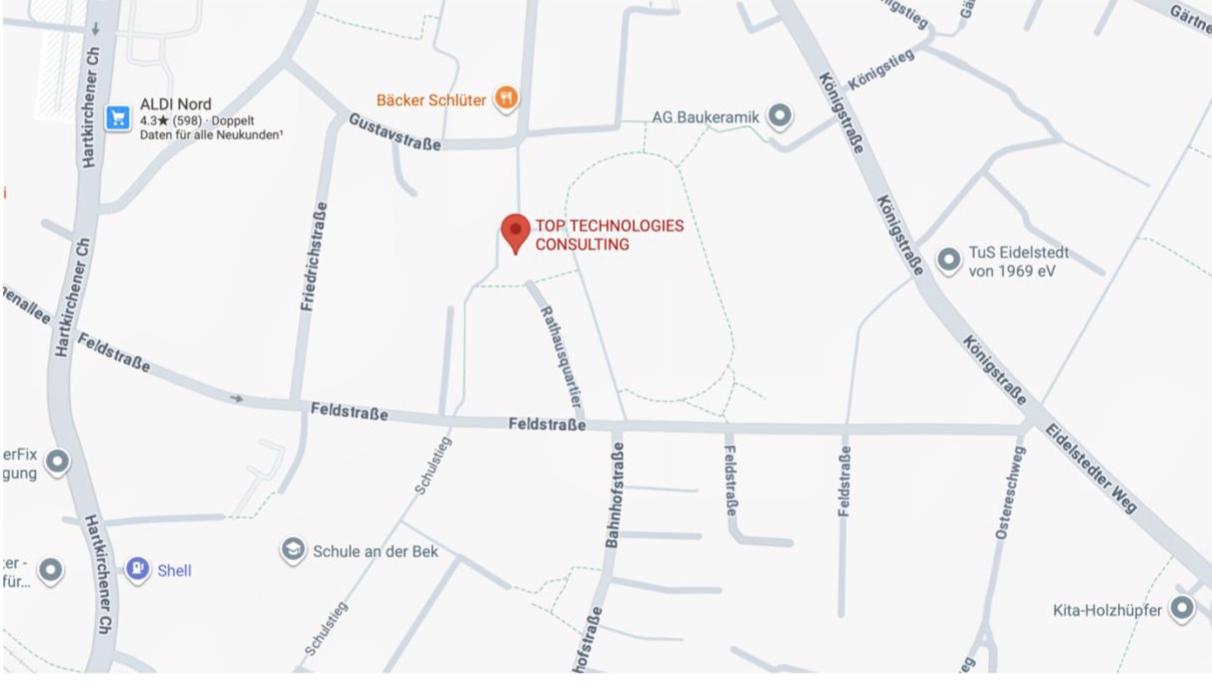 Veranstaltungsort Top Technologies